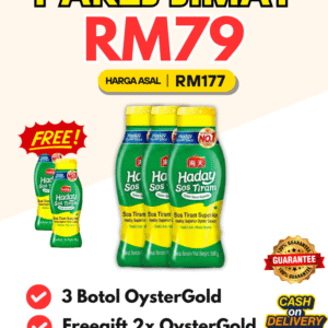 PAKEJ JIMAT 3 BOTOL